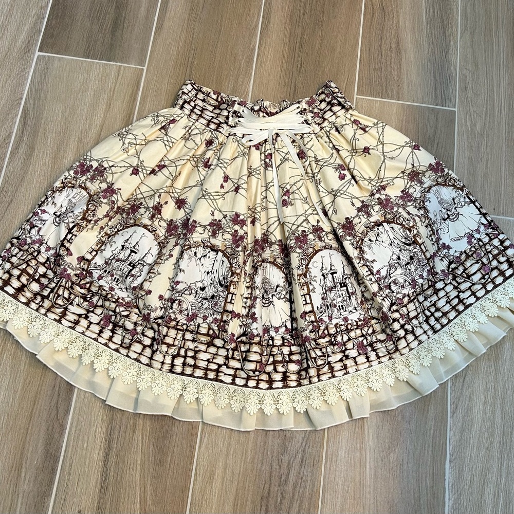 Lolita Rose Tower Sleeping Beauty skirt